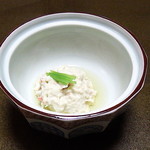 海石榴 - ずわい蟹とゆばの和え物