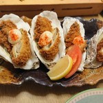 とんかつ 武蔵 - カキフライ