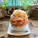 cocoo cafe - 紅茶ブリュレかき氷