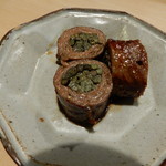 旬味 泰平 - 若狭牛とわらびのやかた巻