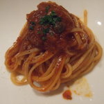 ラッフィナート - 温かいパスタ　ツナときのこのラグー