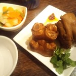 麺線屋formosa - トロトロ豚足&台湾おしんこ♪