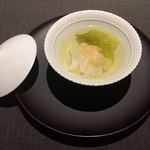 茶禅華 - 雉のスープ（雉と上海蟹の入ったワンタン）