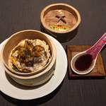 茶禅華 - 蒸し上海蟹（雄雌の蟹味噌を合わせて）