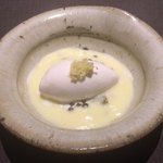茶禅華 - ココナッツのアイス・生姜で炊いた薩摩芋