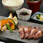 ☆ Grilled Yamayuri beef set ☆
