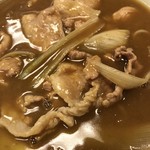 角清 - カレー南蛮そば。
      美味し。