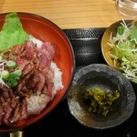 Nikuya Suzu - 炙り上ハラミ丼