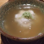 亀甲屋 - 鶏占地エノキ茸のあん仕立て