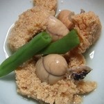 伊豫水軍 - 伊予の風の今日の小鉢（鯛の卵）