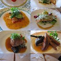 クイーン・アリス 横浜店 - ある日のランチ。左が僕の注文で右が妻。