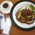 不二越 - 成増大根キーマカレー　（スープ付）