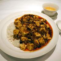 黄鶴 - 麻婆豆腐かけご飯\1300
