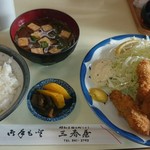 三春屋 - カキフライ定食(税込1,250円)