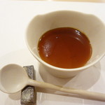 夷川 鮨 すずか - 奥さまのお手製　ほうじ茶のパンナコッタ