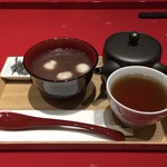 イッピン カフェ - 白玉おしるこ 2016/11/17