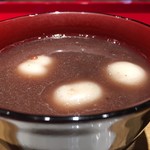 イッピン カフェ - 白玉おしるこ 2016/11/17