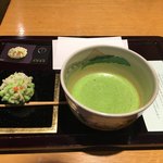 京都茶寮 - 抹茶と生菓子のセット１０２９円