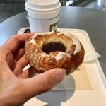 ザ マンダリン オリエンタル グルメショップ - マロンデニッシュのサイズの参考までに 2016/11/22