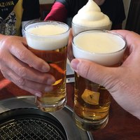 叙々苑 東京ドームシティ ラクーア店 - 生ビールで乾杯