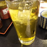 清水まぐろ館　海山 - 緑茶割