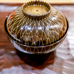 豪龍久保 - 松葉蟹（真丈ではない）と原木椎茸（愛知）のお椀