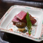 豪龍久保 - 鹿児島産牛フィレ備長炭焼き