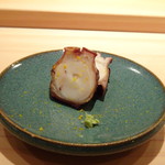 鮨 さかい - ◆蛸（志賀島）の柔らか煮・・柔らかく煮た蛸の食感もいい品。