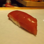 たけがみ - ヅケ鮪　いい仕事してます。