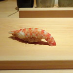 鮨 さかい - ◆車海老（五島）・・茹でたてですし、甘いこと。