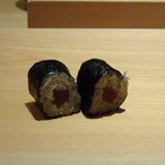 鮨 さかい - ◆干瓢巻。