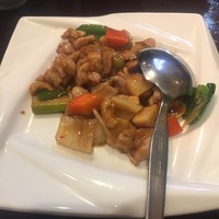雅苑酒家 本店 - 鶏のカシューナッツ炒め