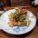 お食事処 青木 - かき揚げ