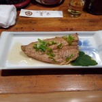 お食事処 青木 - 鯵の南蛮漬け