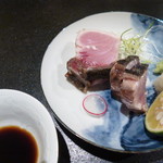 Sumiyaki Seriu - 北海道の鰤の炙りたたき