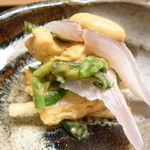Kiyama - 辛子味噌和え