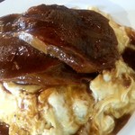 びすとろ DE またのり - 牛舌シチューのせオムライス（ランチ）