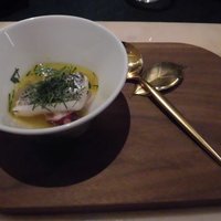 SALONE 2007 - スープ：鮮魚（鯛・タコ・ハマグリ）のヴァポーレ（2017.11）