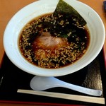 ラーメン　みそ伝 - 黒中華(麺半玉)