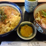 和風レストラン　ふくしま - カツ丼とミニきしめん