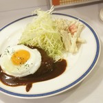 キッチンニュー早苗 - ハンバーグ