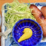 おぎ野 - 栗豚の焼きウインナー