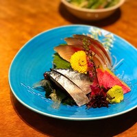 くし路 KITTE丸の内店 - 〆鯖刺身