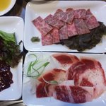 肉処 燎 - コウネ刺　レバ刺し　肉刺