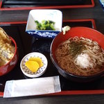 和食 めん処 誉旨 - 天丼+冷そば