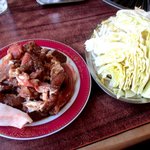 焼肉レストラン井東 - ジンギスカン単品野菜付き！