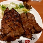 味の牛たん 喜助 名古屋店 - 牛たん炭火焼ミックス定食しお味&みそ味1.5人前
                                　　　2.862円