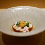 鮨 さいとう - 白子ポン酢