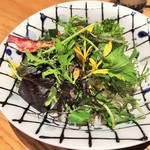 天麩羅 巽 - 野菜サラダ