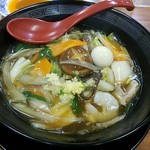 餃子の王将 - 創業50年感謝メニュー「五目あんかけラーメン」630円